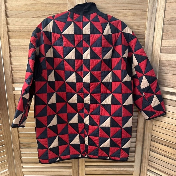 ETOILE ISABEL MARANT Enid reversible quilted cotton coat Size 36 - Picture 14 of 14